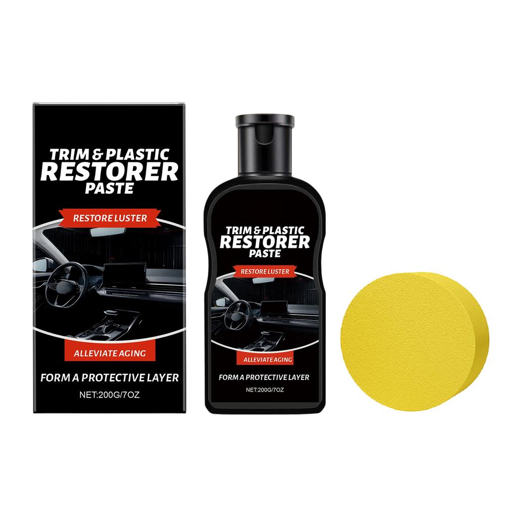 Interior Restoration And Care Kit: Car Interior And Seat Restoration, Brightening, And Daily Maintenance Cream.