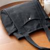 Fashionable Shopping Bag Canvas Bag For Women Convenient Handbag Large Capacity Book Bag For Student And Professional  Beige