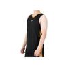 Under Armour Color Block Knit Training Basketball Vest Men Tops Black 21500107-001