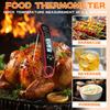 Folding Temperature Measuring Food, Kitchen Oven Barbecue Temperature Measuring, Meat Barbecue Temperature Measuring