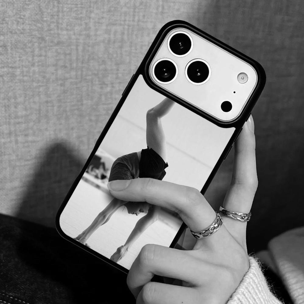 Capa Case for iPhone 17 Air 16 Pro Max 15 Plus 11 13 Mini 14 12 Back Phone Cover Gymnastics balance beam original