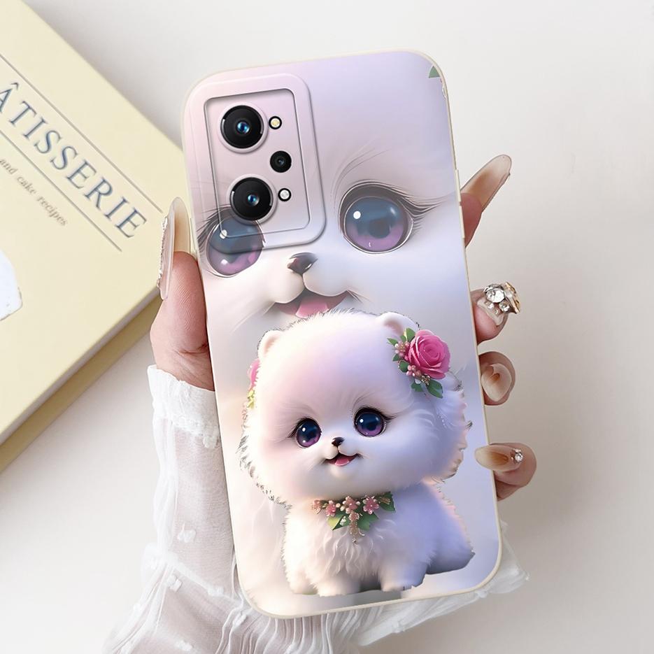 For Realme GT Neo 2 Case RMX3370 New Luxury Candy Painted Cover Soft Silicone Case For Realme GT2 Pro GT 2 Neo2 Back Cover Coque