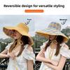 Fisherman Hat Women Summer Sun Protection With Large Brim For Outdoor Activities