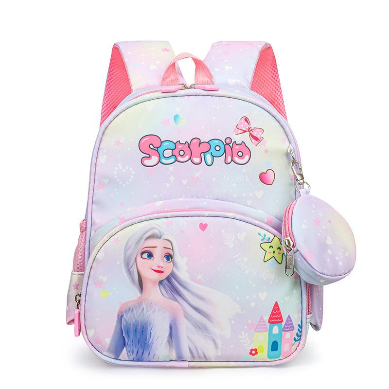 Kindergarten Primary School Students Schoolbag Cute Cartoon Cute Little Bunny Baby Backpack Printed Backpack