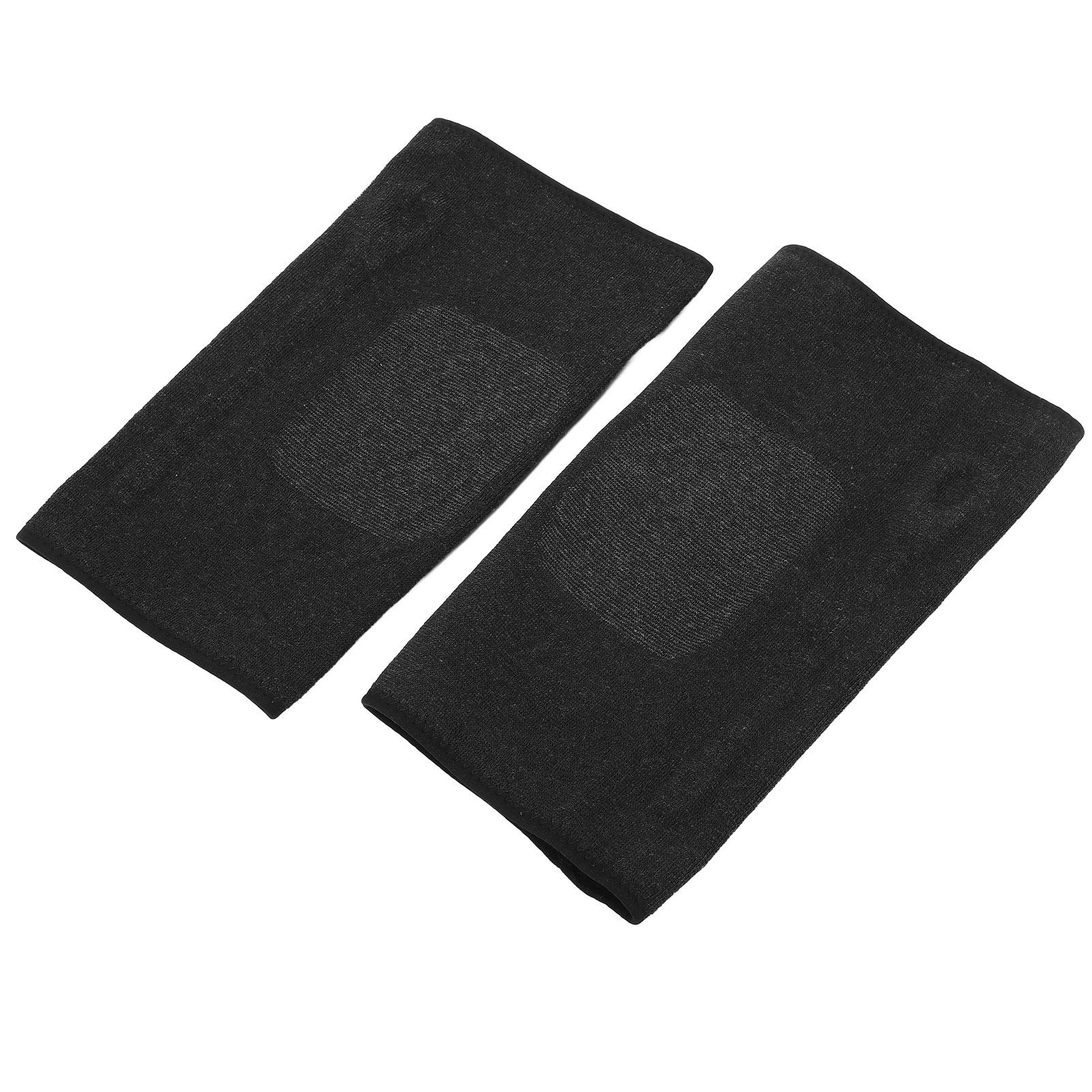

2pcs Knee Braces Graphene Warm Protective Prevent Slip Knee Compression Sleeve with Spring
