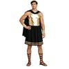 Vestido Toga de Dios Griego para Hombre con Pulseras Sin Mangas Gasa con Caída Cuerpo Metálico Brillante para Fiesta de Disfraces de Halloween Cosplay