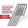 1/1.2/1.6/2.0/3.0m Guide Flag Pole Stainless Steel Handheld Flag Pole  Outdoor Guide