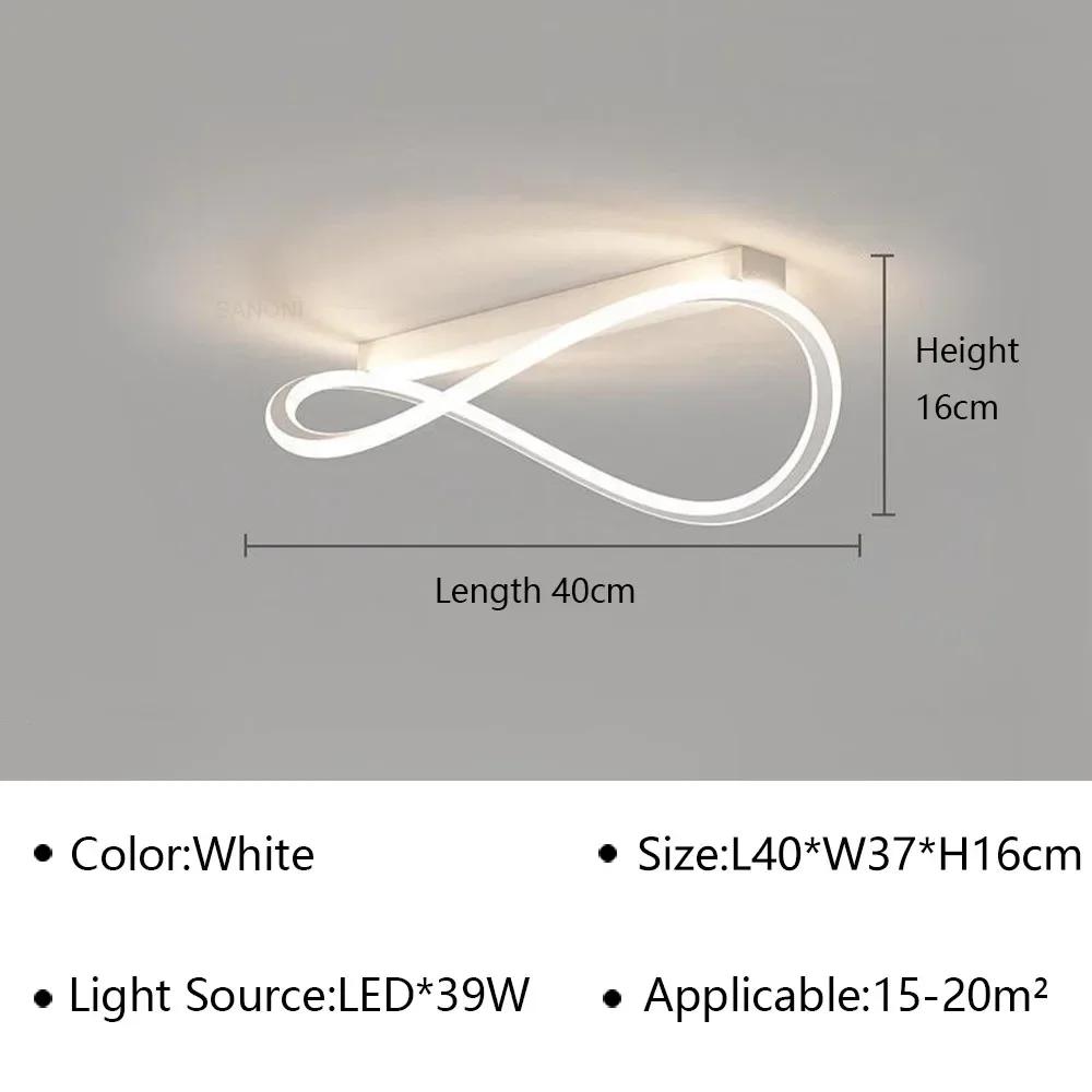 Modern LED Ceiling Lamps For Living Dining Room Balcony Bedroom Ceiling Chandelier Indoor Home Decor Lighting Fixture Luster