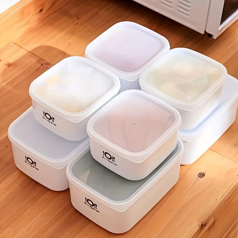 Refrigerator Crisper Freezer Box Picnic Lunch Box Fruit Box Household Lunch Box with Lid Food Preservation Storage Box
