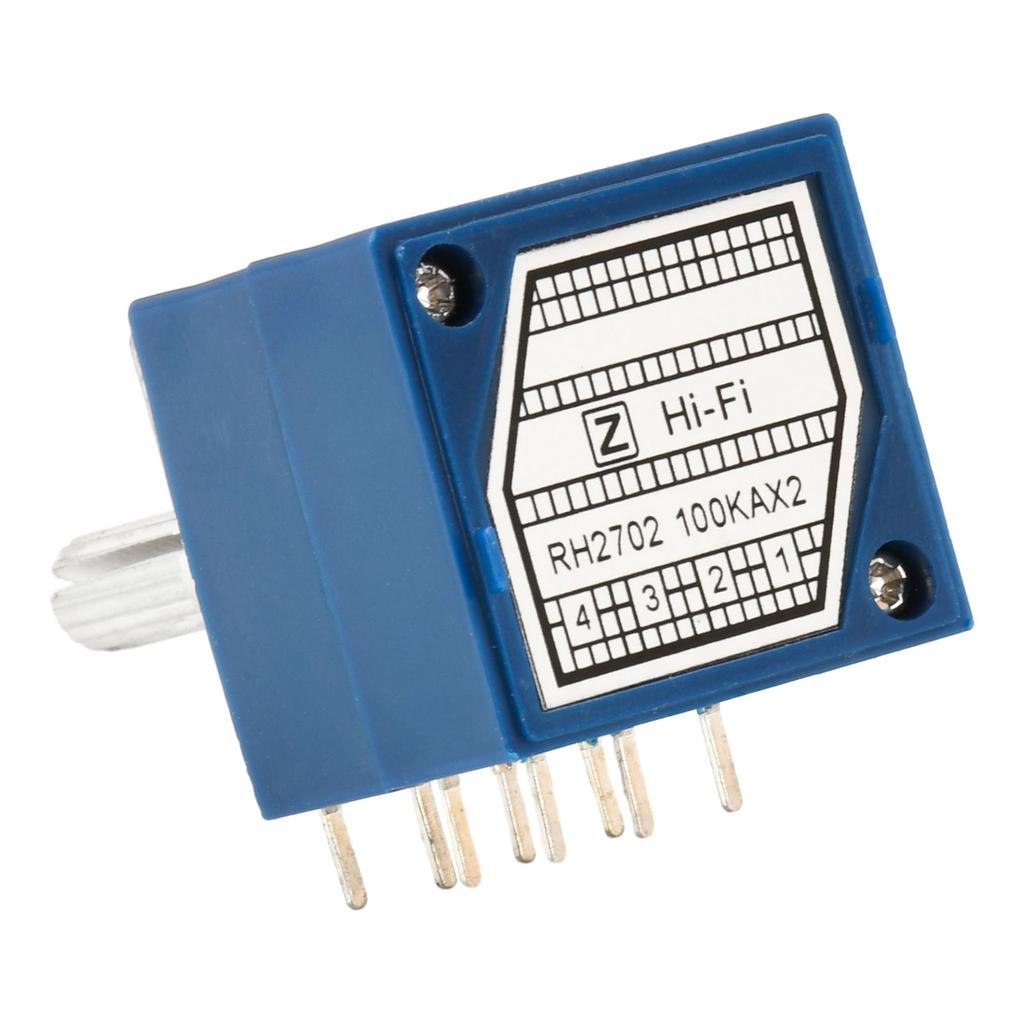 50K 100K Rotary Potentiometer LOG ALPS RH2702 Audio Volume Control Pot Stereo With Loudness Rotary Switch 8 Pin