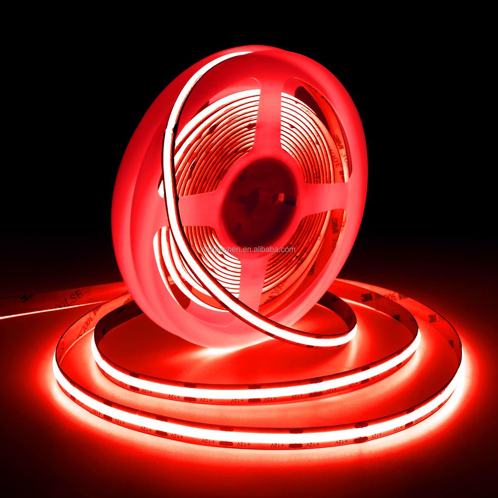 DC12V COB LED-Streifen für Raumdekoration DIY-Basteln 4mm 8mm DC24V Lineare Lichtleiste LED-Bandlicht Warmweiß Kaltweiß Dimmbar