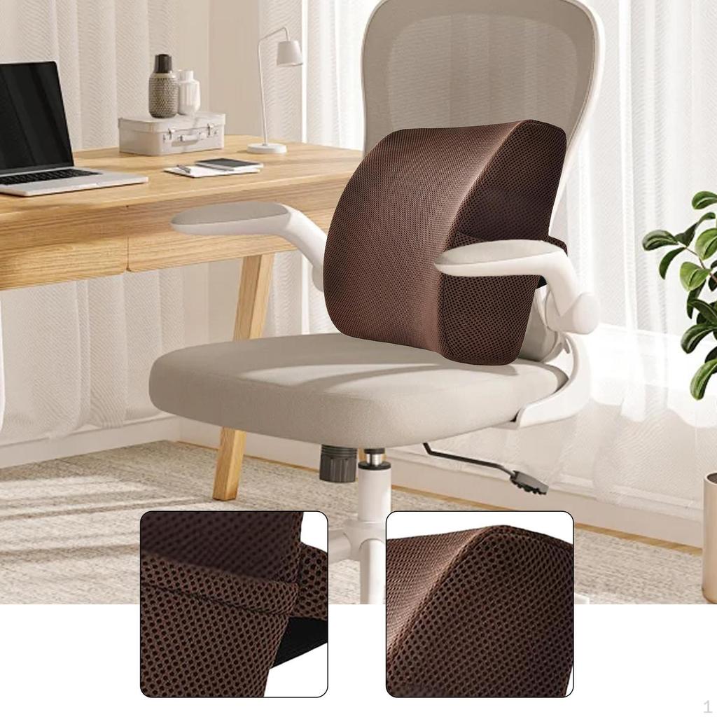 Rückenstützkissen Leichtgewicht für Bürostuhl Sofa Sitz Arbeitszimmer