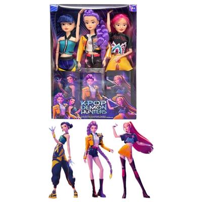 K-POP Dívky Lovkyně Démonů Akční Figurka, Dvojitá Sada Rumi+Mira, 30cm Vysoký Anime Sběratelský Model s Kloubovým Spojením