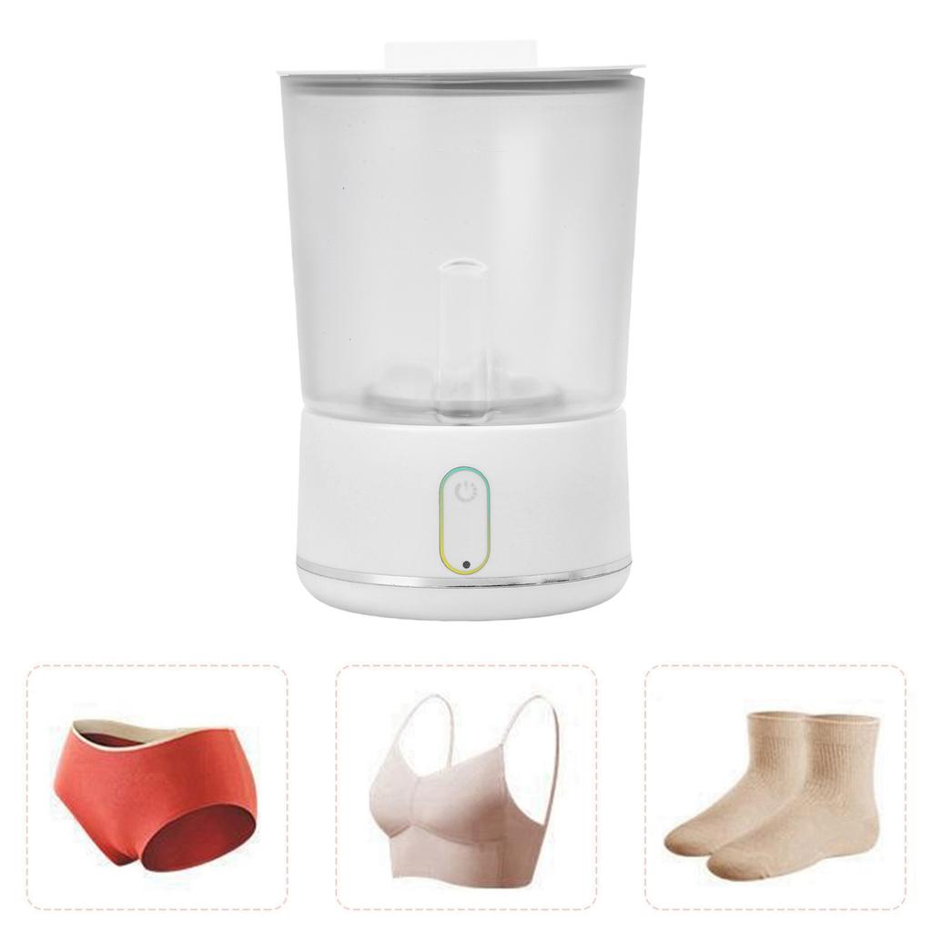 Washing Machine Rechargeable Portable Cordless Smart Underwear Washer for Travel and Home