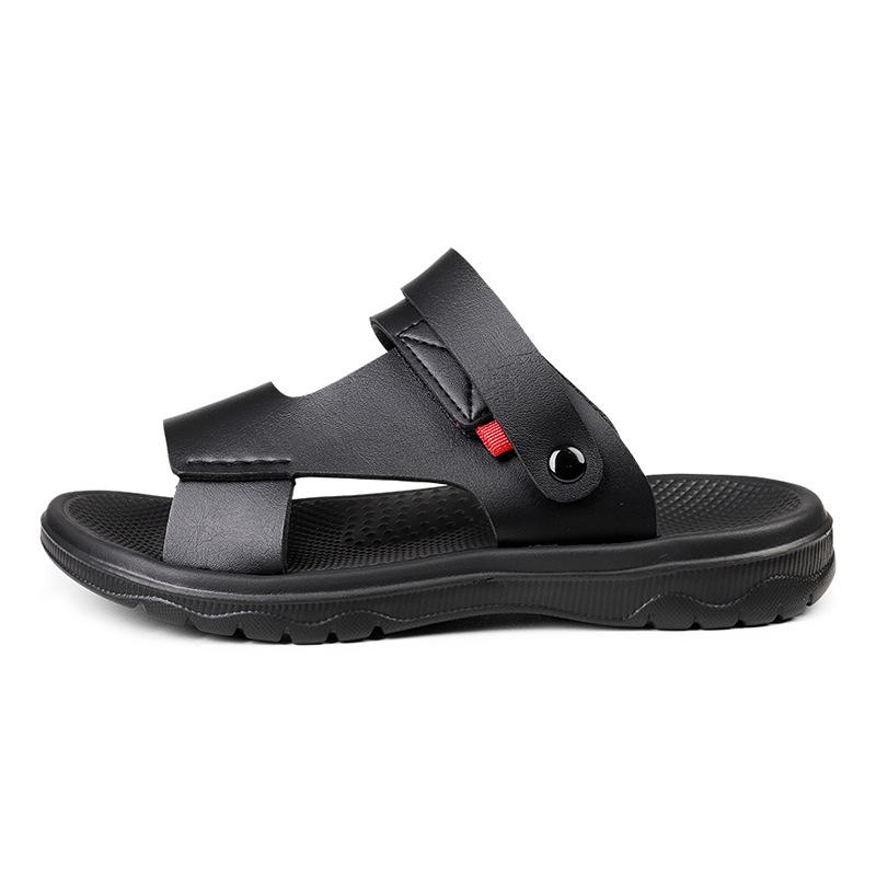 Fashion Men Summer Sandals Comfortable Breathable Slippers Convertible Between Sandals and Slippers for Casual Outdoor Wear
