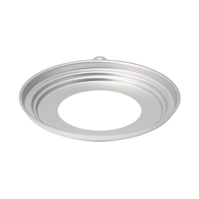 MUJI Aluminum Steamer Fits Diameter Frying 84376535 Rack, 20-24cm Pans,