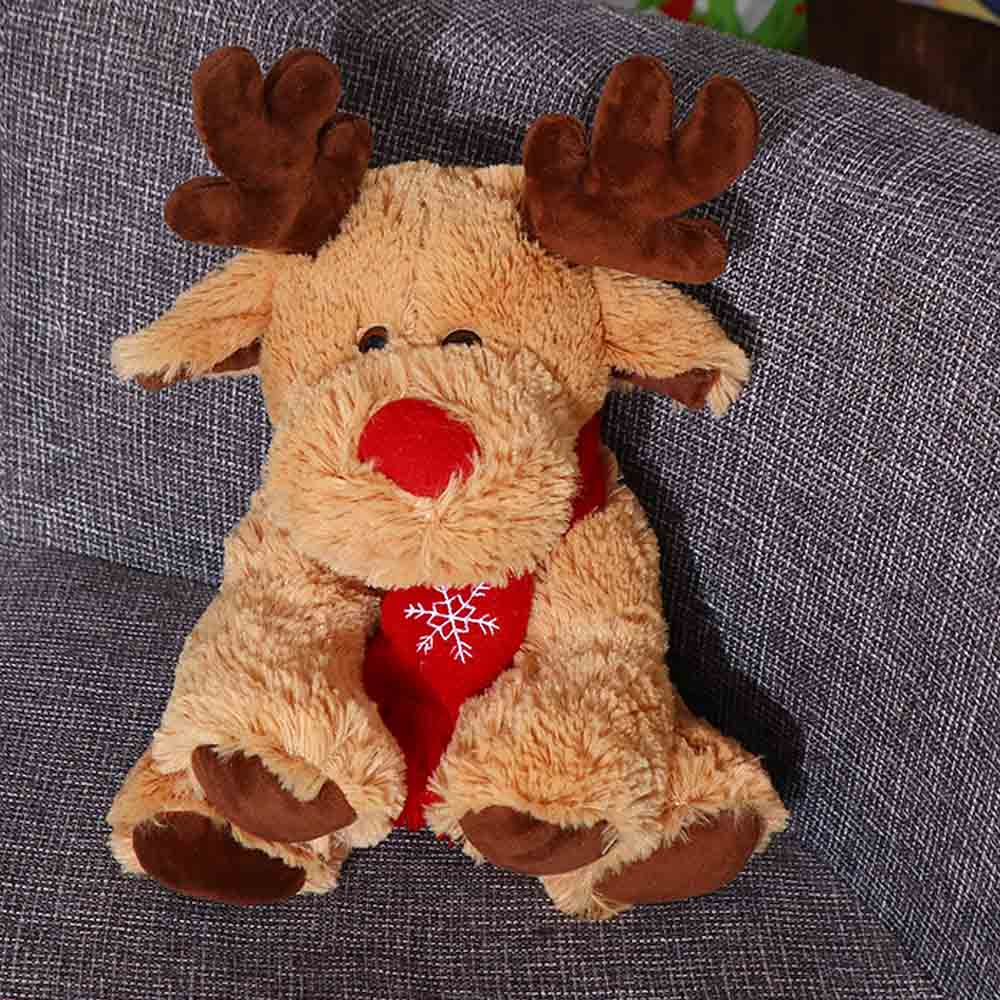 Children Gifts Elk Cartoon Reindeer Doll Toys Plush Doll Christmas Gifts Elk Plush Toys Stuffed Toy