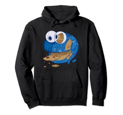Bluza z kapturem Ulica Sezamkowa Ciasteczkowy Potwór Tech Head