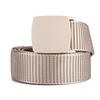Outdoor Belt Men'S And Women'S Canvas Belt Spring And Summer Toothless Plastic Automatic Buckle Belt