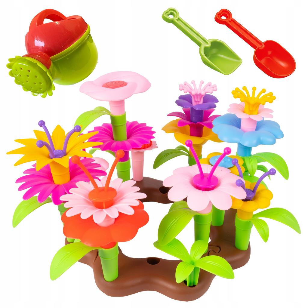 [PACZB] Construction Blocks Flowers Garden Watering Can 95 pcs Z3066