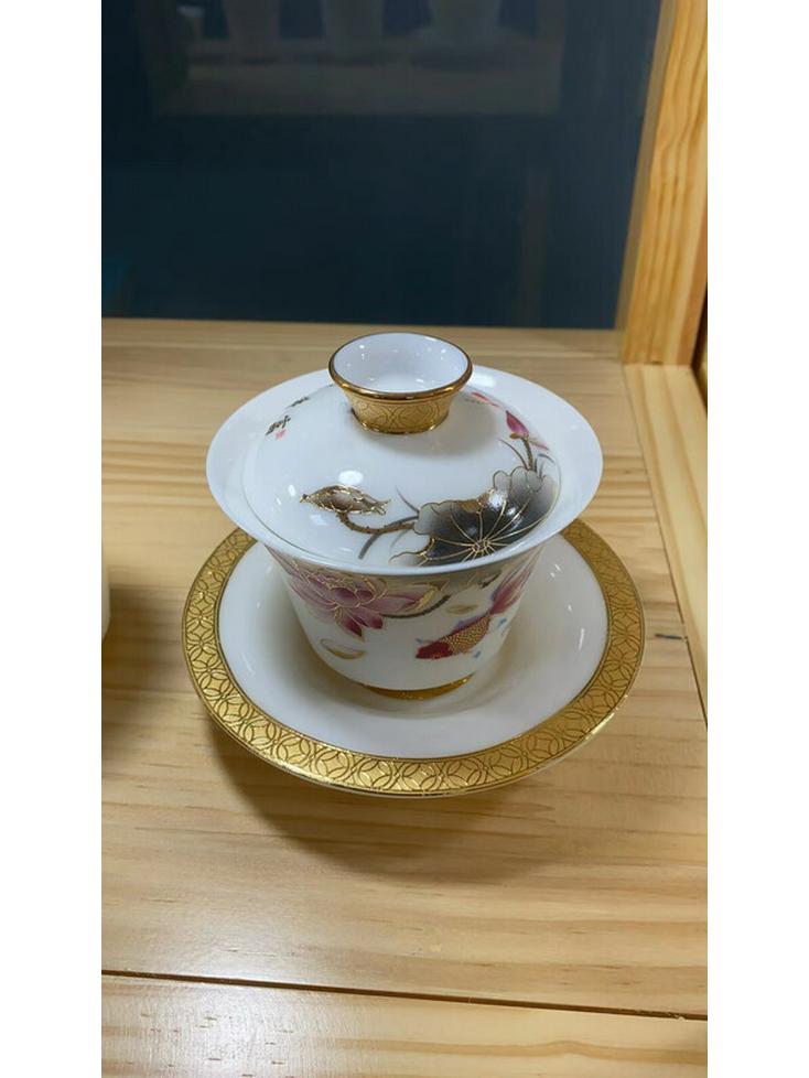 White Porcelain Kung Fu Tea Gaiwan
