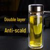 Heenoor Portable Double-Layer Glass Travel Mug