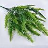 A74E-30Pcs Artificial Boston Fern Bush Silk Plant Hanging Fake Greenery Home Decor
