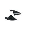 For Hyundai KONA 2018-2022 Carbon Fiber Front Triangle A Pillar Cover Trim