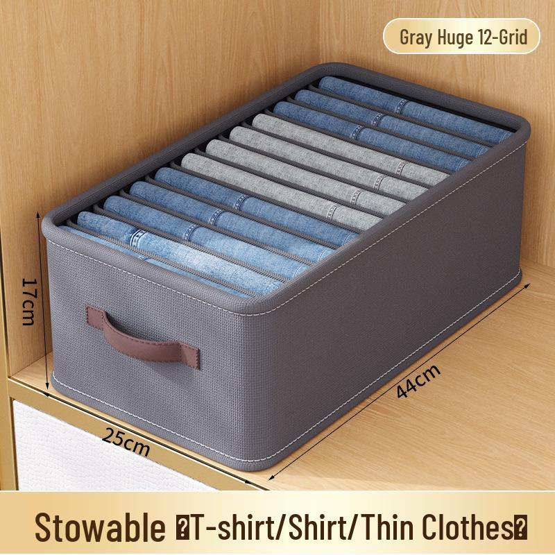 Cutie de depozitare durabilă din nailon cu 16 straturi Divizor multifuncțional pentru dulap Perfect pentru organizarea dulapului din dormitor și depozitarea hainelor