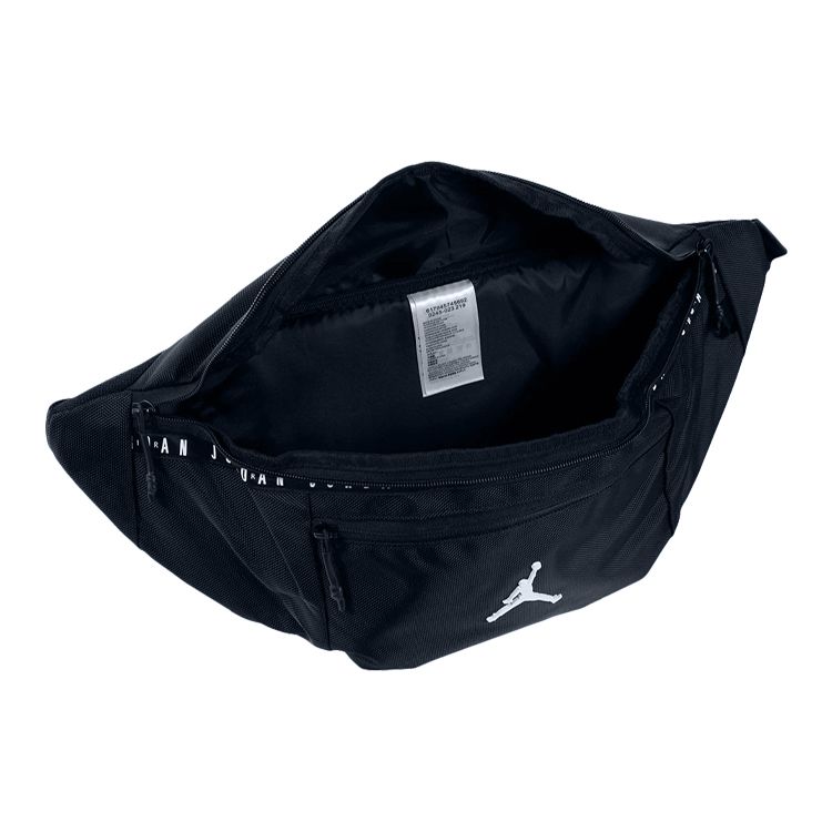 Jordan Sports Casual Air Logo Polyester Crossbody Chest Waist Bag Unisex Bags Black 9A0245-023