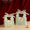Creative Wedding Favor Candy Gift Box Set with Thank You Bag