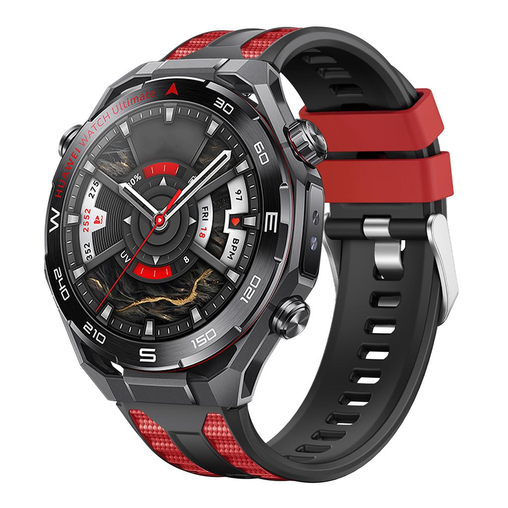 22MM Silicone Sport Strap for Huawei Smart Watch Ultimate 2 Original Replace Band for Huawei GT6 Pro GT6 46mm Band Accessories