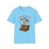Unisex Softstyle T-Shirt Vintage Typewriter Butterfly Stories Retro Graphic Tee