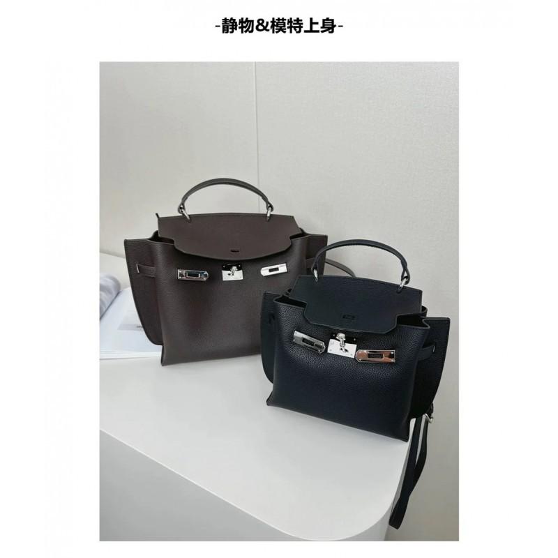 Genuine Leather Bag Factory Wing Female All-matching Retro Top-layer Cowhide Single-shoulder Cross-body