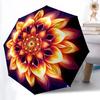 1 Stück Blumen-Mandala Automatisches Öffnen/Schließen, Ganzjahres-Tragbarer Faltregenschirm für Damen & Herren yy250919143