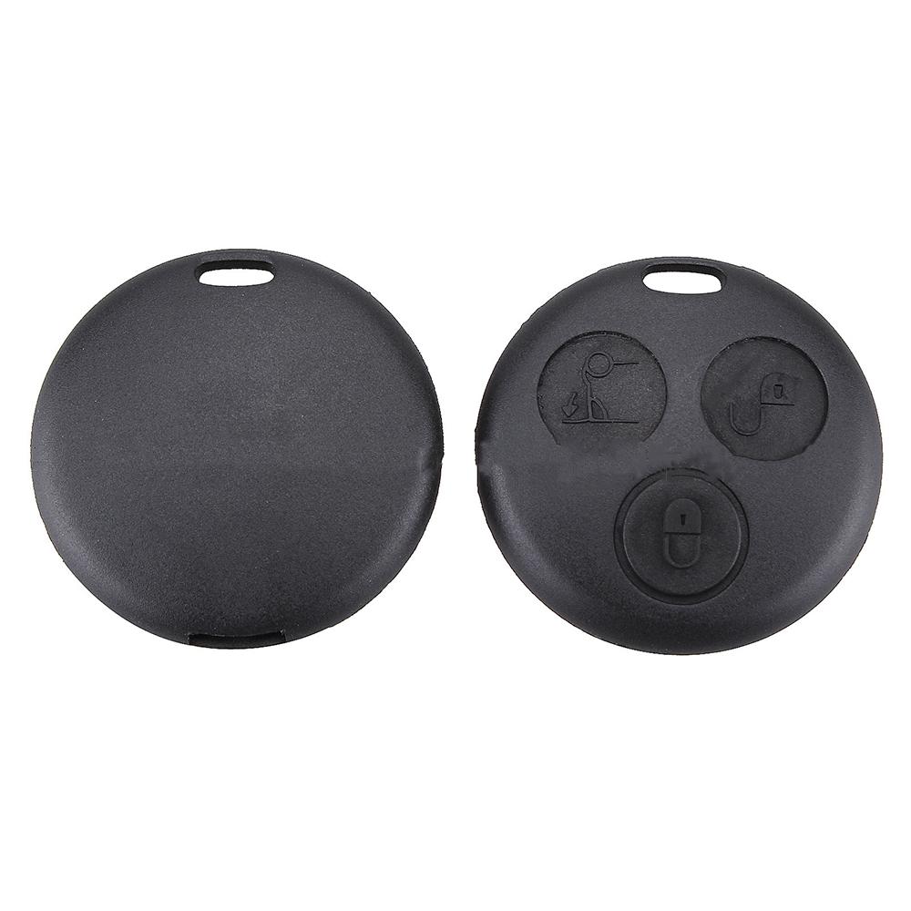 2 Sets 3-Key Key Housing Case w/o Embryo For 00-04 Benz Smart City Passion Pulse