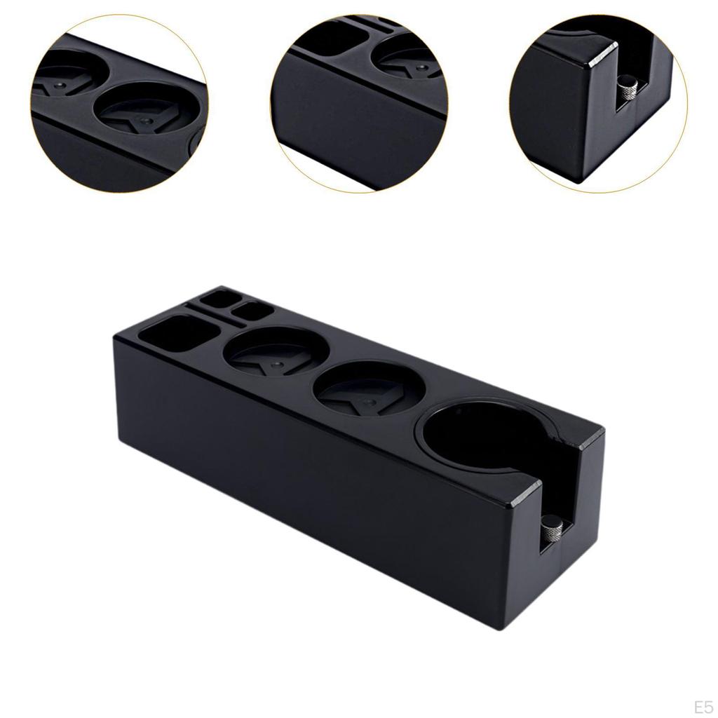 Kaffee Tamping Station Tamper Halter für 51/54/58mm Espresso Siebträger Praktische