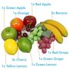 12 Piece Handmade Artificial Fruit Set Lifelike Faux Fruits for Decor Use
