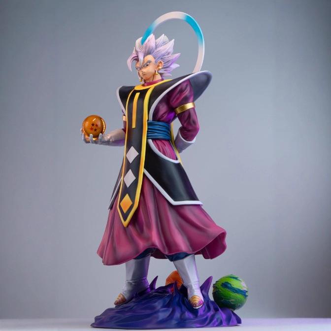 Dragon Ball Grand Priest Vegito Ultra Instinct Hand-Painted Figure Ornament