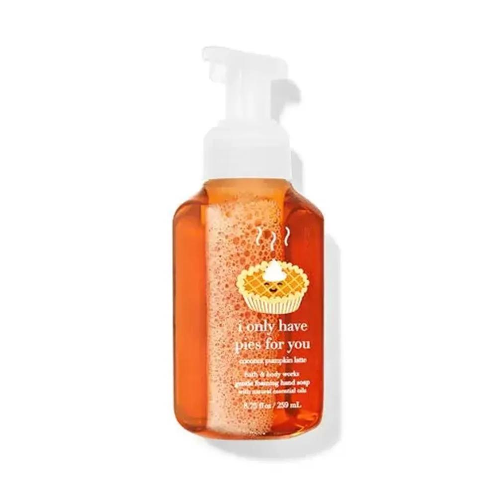 BBW Bath & Body Works 259 мл 4 шт. КОКОСОВЫЙ ТЫКВЕННЫЙ ЛАТТЕ Мягко пенящийся