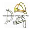 Double Coil Zinc-Plated Tractor Hitch D-Pin M6*70