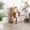 Bamboo Bookcases Modern Living Room Bookshelf Simple Bedroom Book Storage Shelf Multifunctional Office Nordic Organize Rack