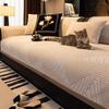 Four Seasons Living Room Non-slip Sofa Cushion Couch Sofa Covers Mat Chenille Slipcover Funda Sofa Mats