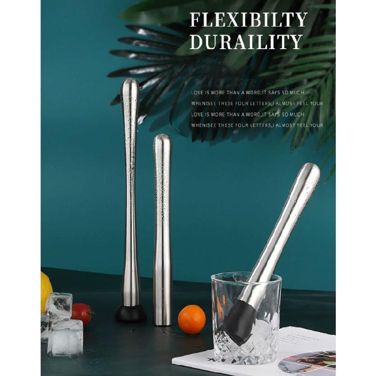 8.26/8.46In Omnipotent Stainless Steel Fruit Crusher for Bar Drink Seasoning