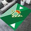Nueva Alfombra Rug para el Hogar Real Betis 2025 para Sala de Estar Dormitorio Decoración de Sofá en Casa, Alfombra de Piso Antideslizante para Jugar Niños