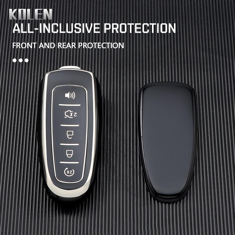 Tpu Car Key Case Cover For Ford Edge Escape Expedition Explorer Focus Taurus Flex C-Max For Lincoln Mks Mkt Mkx Mkz Navigator