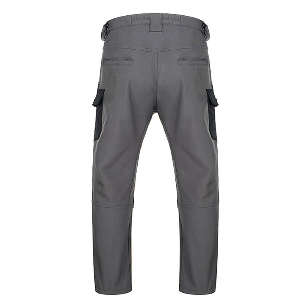 Men's  Work Pants Outdoor Work Fishing Camping Waterproof Wear-resistant Multi-Pocket Work Pants (Belt Not Included)