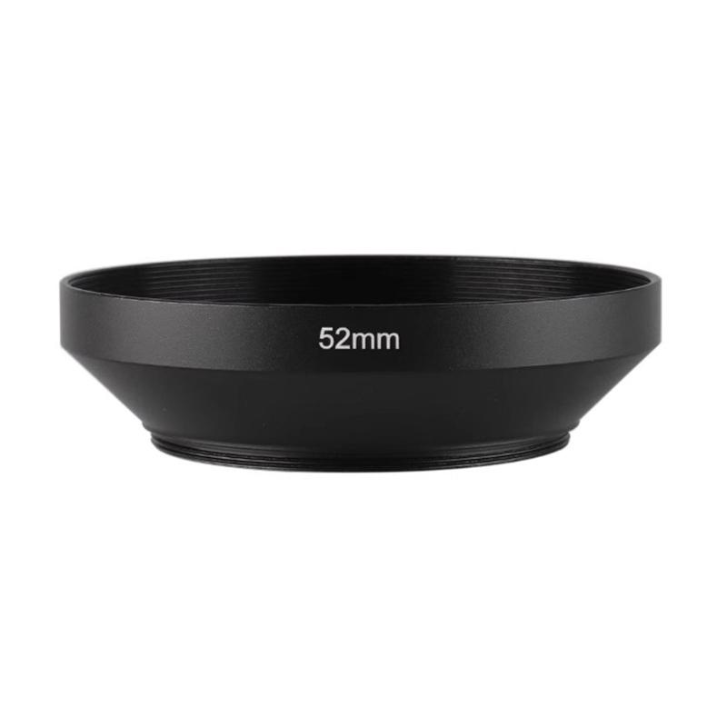 Metal DSLR Camera Lens Hood For Various Lens Models Lens Shade 39mm- 82mm Enhances Photography