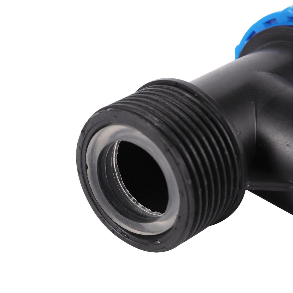 1/2" 3/4" 1" To 20mm 25mm 32mm PE Pipe Locked Tee Farmland Micro-irrigation Sprinkler Irrigation PE Pipe Quick Connection Tee