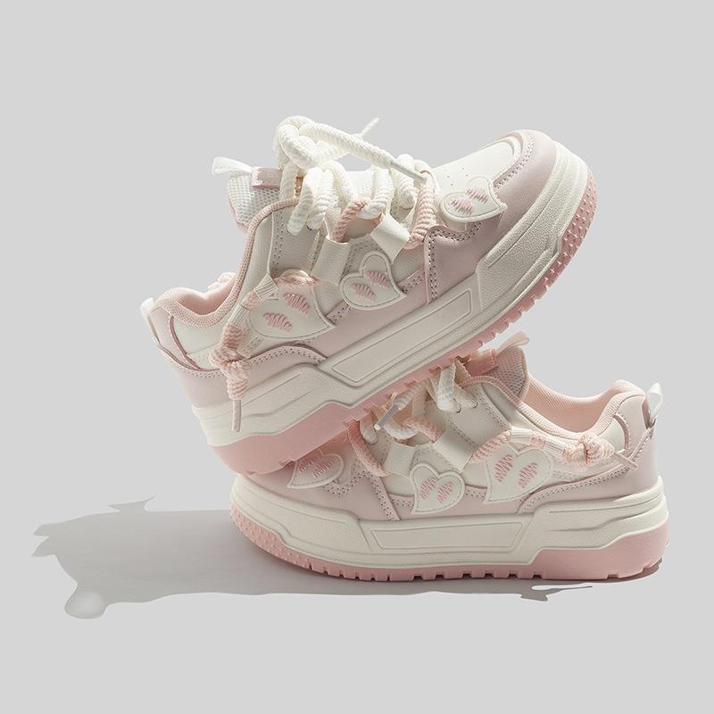 Юбка на толстой подошве 22 новые студенческие повседневные низкие кеды 35